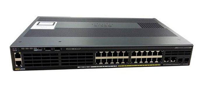 Switch Administrable Cisco Catalyst Ws-C2960X-24Psq-L 24 Puertos, Poe+