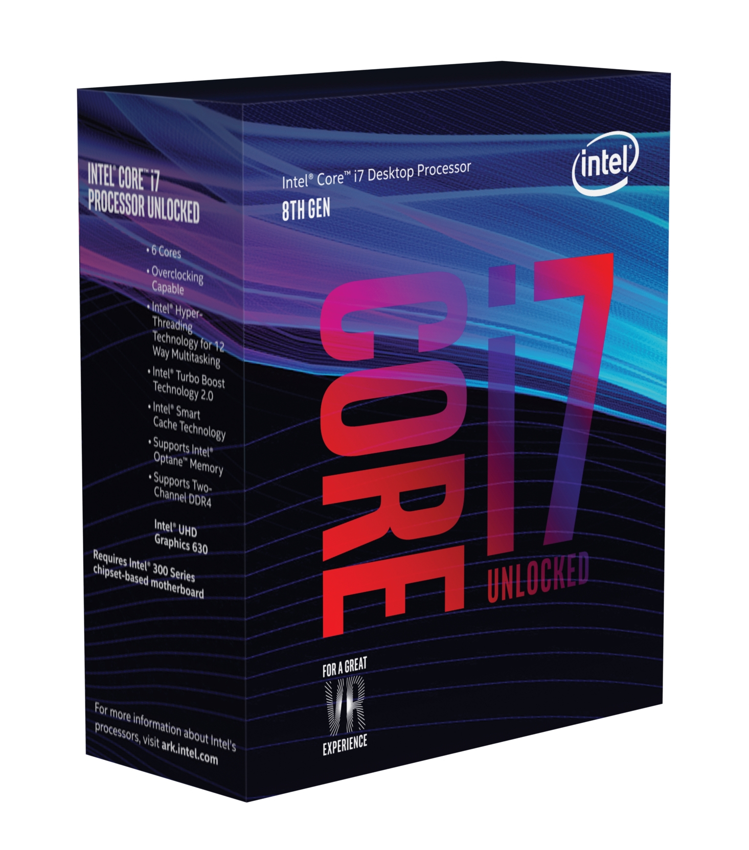Procesador Intel Core I7 8700K 6Core 3.7Ghz 95W 1151 Bx80684I78700K
