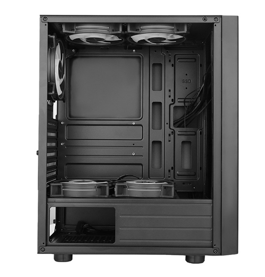 Gabinete Eagle Warrior Loop Argb Atx S/Fte Cg3302Loopegw