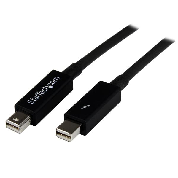 Cable Startech Thunderbolt Displayport Macho 1M Negro Tboltmm1M
