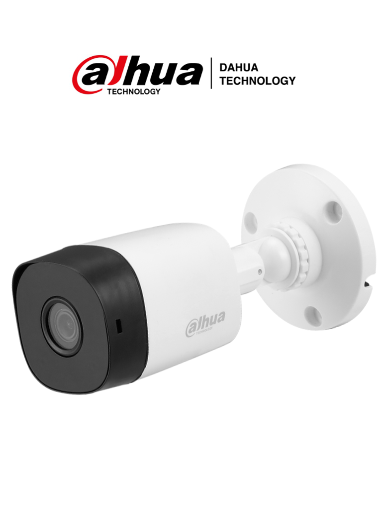 Camara Bullet Dahua Technology Cooper B1A51N-U-0280B Interior Y Exterior 5Mp