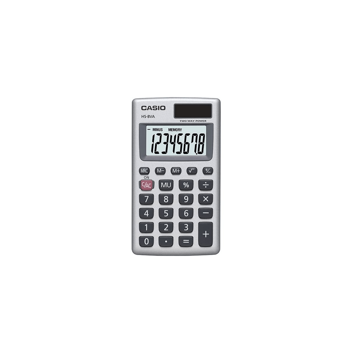 Calculadora Casio 8 Dígitos Plata Hl-820Va-S-Mh