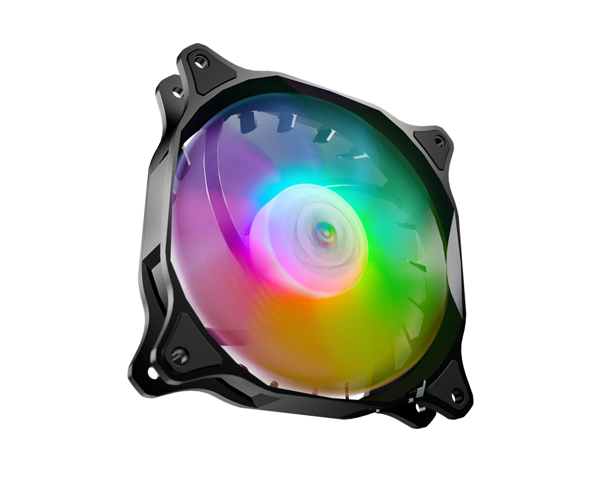 Enfriamiento Liquido Cougar Helor 240 Rgb 12V 1800Rpm 4 Pin 2Vent