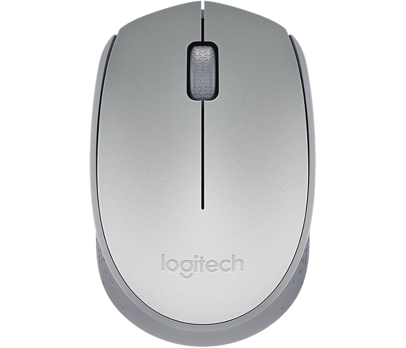 Mouse Logitech M170 Inalámbrico Plata 910-005334