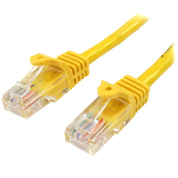 Patchcord Startech 100Mbps Cat5E Ethernet Rj45 1M Amarillo 45Pat1Myl
