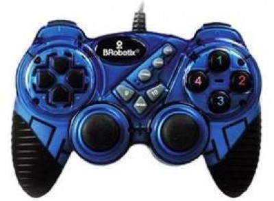 Control Para Juegos Rumblepad Brobotix Azul 751899A