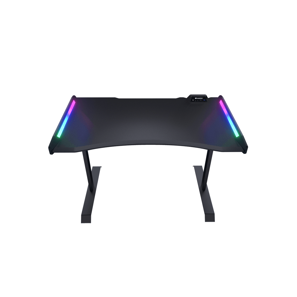 Escritorio Gamer Cougar Mars 120 Argb 125X81X74Cm 1X Usb 2.0 1X Usb 3.0 3.5Mm Negro 3M1201Wb.0001