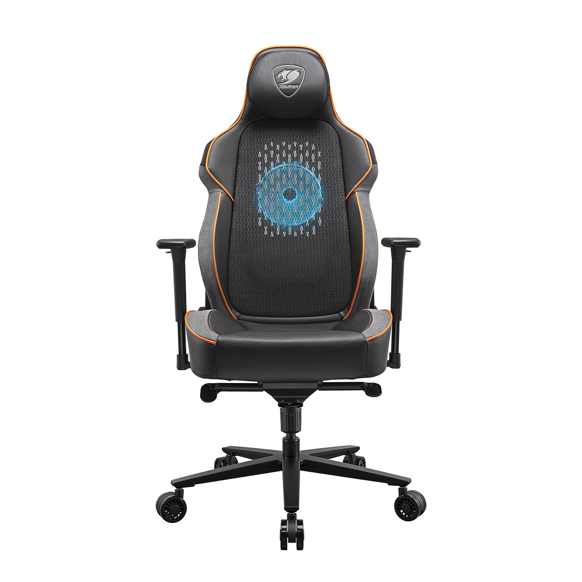 Silla Gamer Cougar Nxsys Aero Máximo 160Kg Reclinable Negro/Naranja 3Marporb.0001