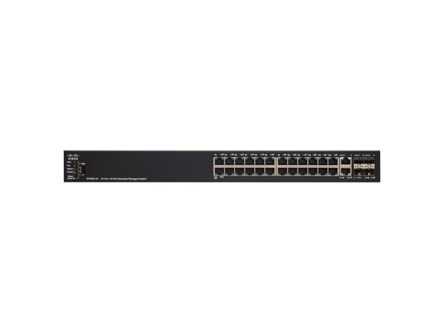 Switch Cisco Sf550X-24P Gestionado Apilable 24 Puertos 10/100 Poe