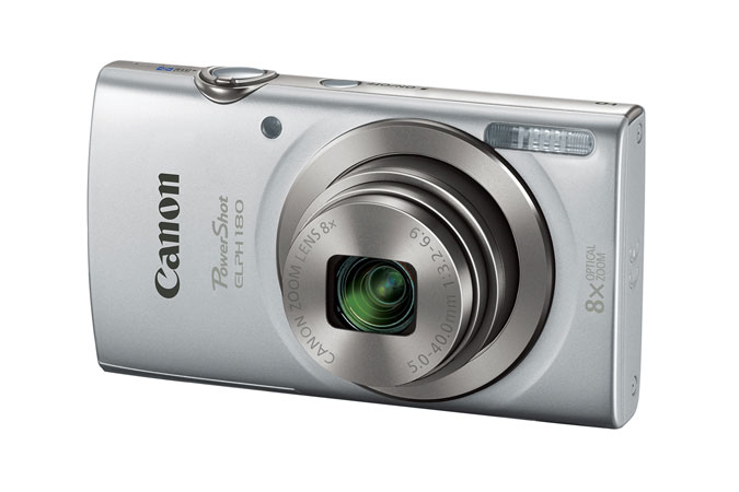 Camara Canon Powershot Elph180 20Mp Zoom 8X Pantalla Lcd 2.7" Roja