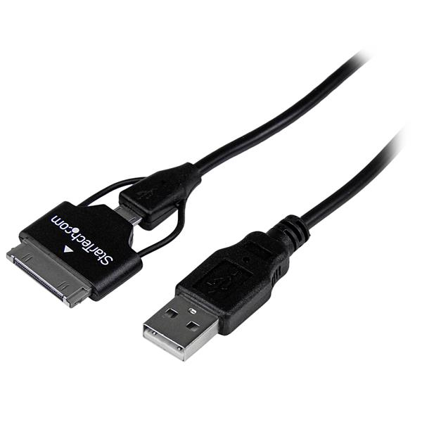 Cable Usb 65Cm Combo Cargador Micro Usb Galaxy Tab  Startech Usb2Ubsdc