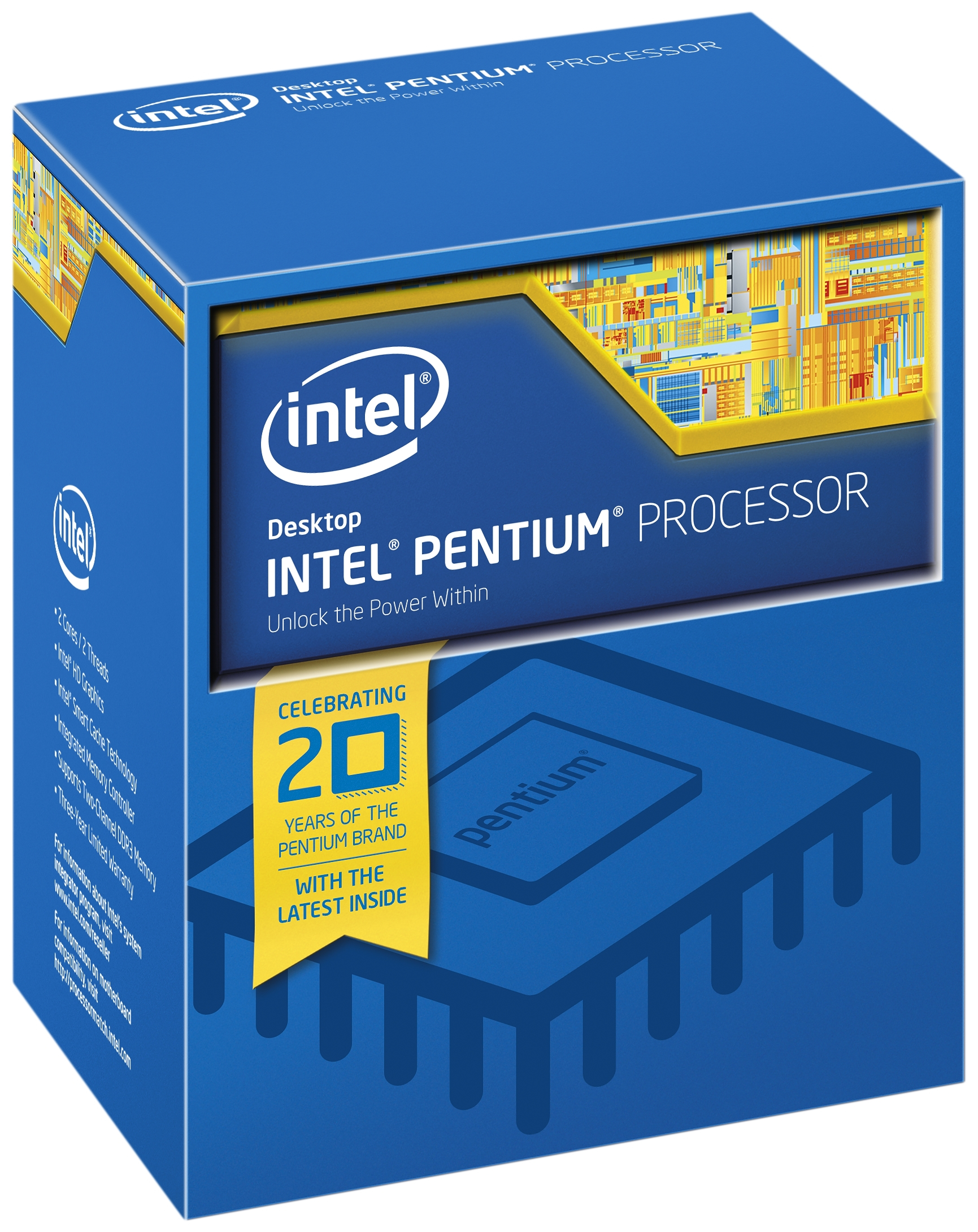 Procesador Intel Pentium G4500 3.5Ghz 2 Core Lga 1151 Skylake