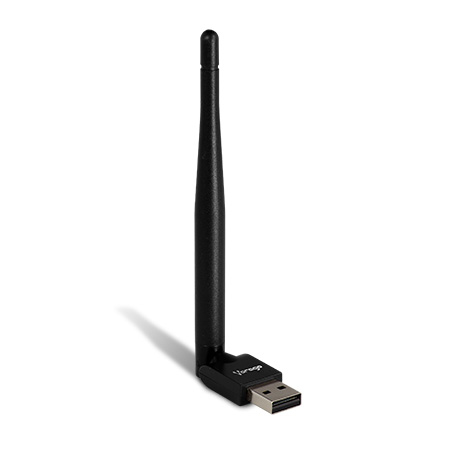 Adaptador Vorago Nw-200 Usb Con Antena Fija De 2Dbi/150Mbps/2.4Ghz
