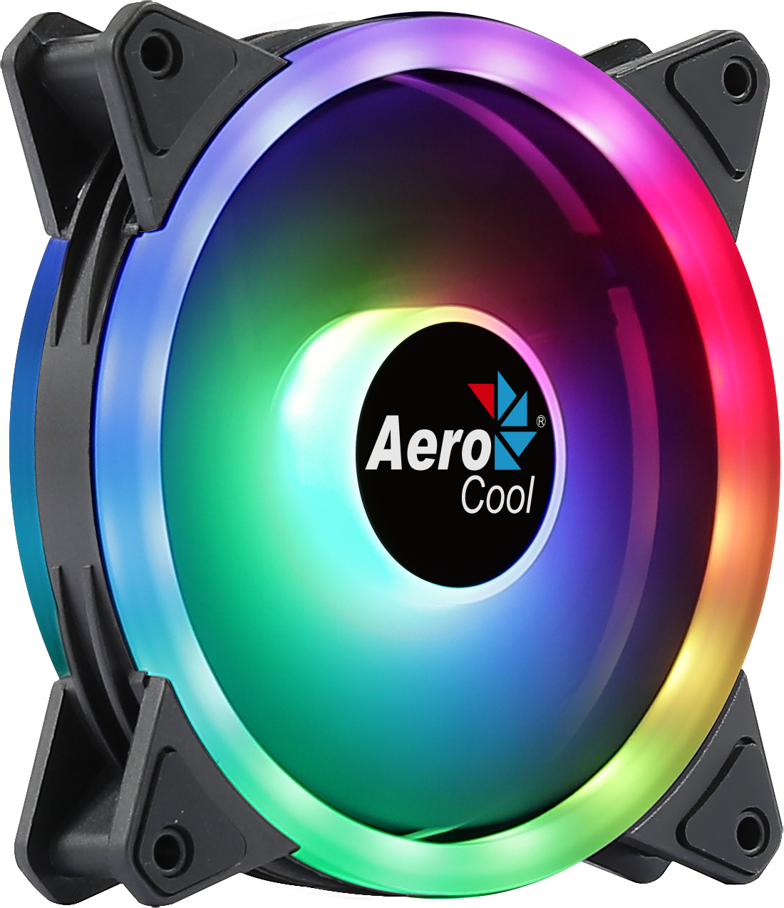 Ventilador Aerocool 12Cm Duo 12 Rgb 4710562752571 1000Rpm