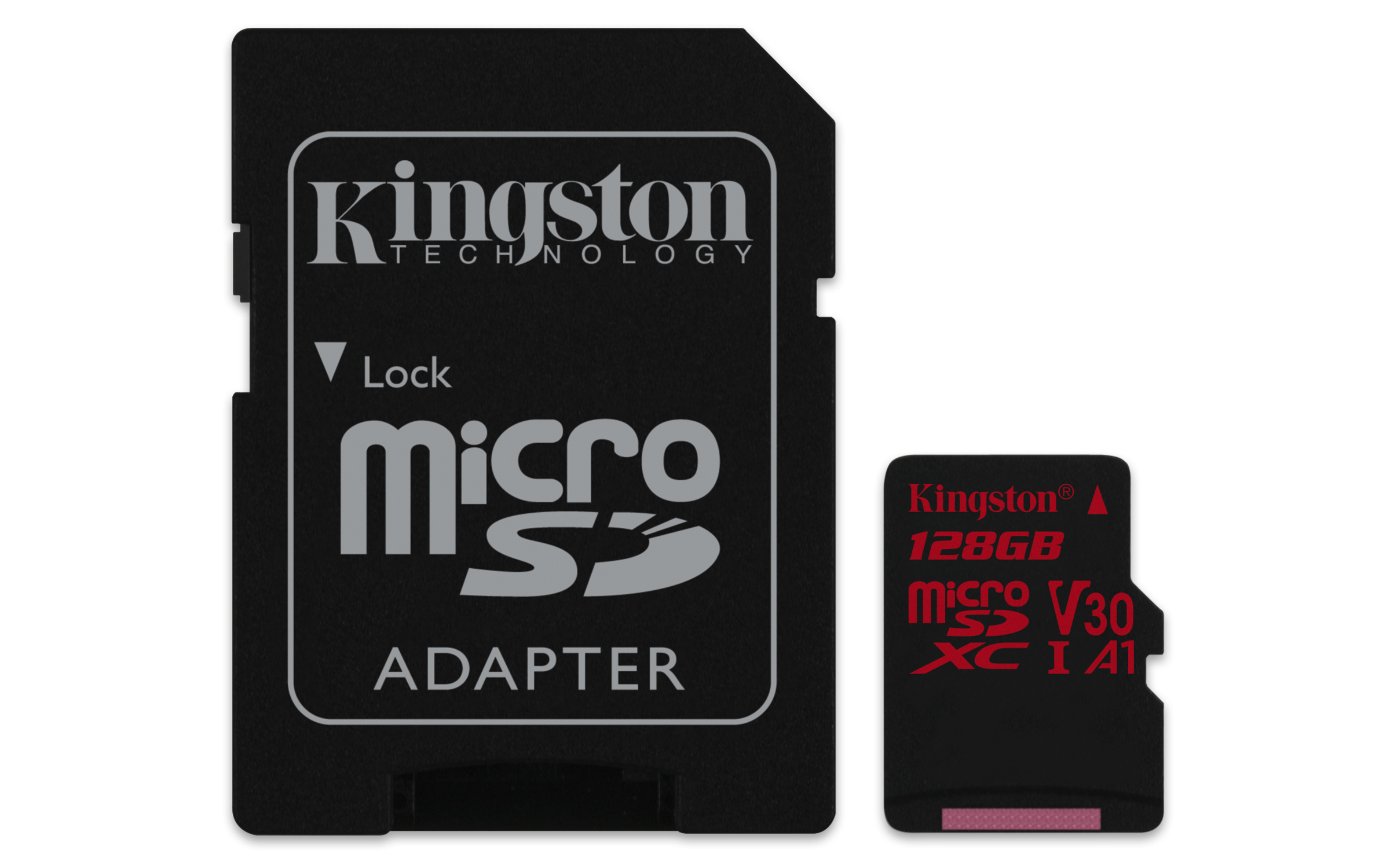 Memoria Flash Kingston Canvas React 128Gb Uhs-I U3 100Mb/S Adaptador