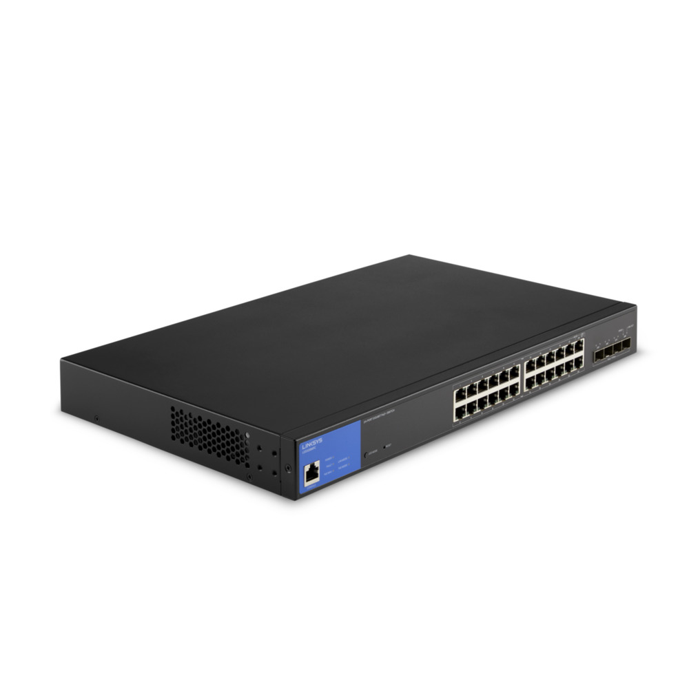 Switch Linksys 24-Port Managed Poe+Ge410Gsfp+ 410W Lgs328Mpc