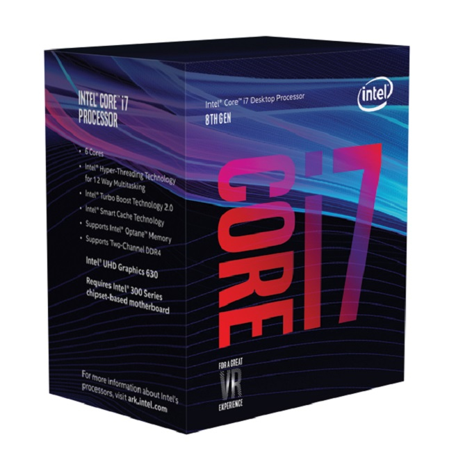 Procesador Intel Core I7 8700 6Core 3.2Ghz 65W 1151 Bx80684I78700