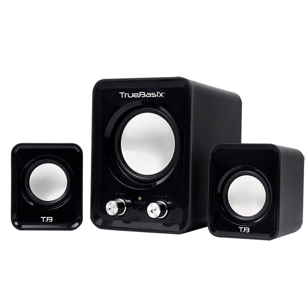 Bocinas True Basix S210 2.1 10W Negro 200Hz 16Khz