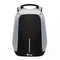 Mochila Antirrobo Stylos Backpack Gris Poliester Mochila Universal