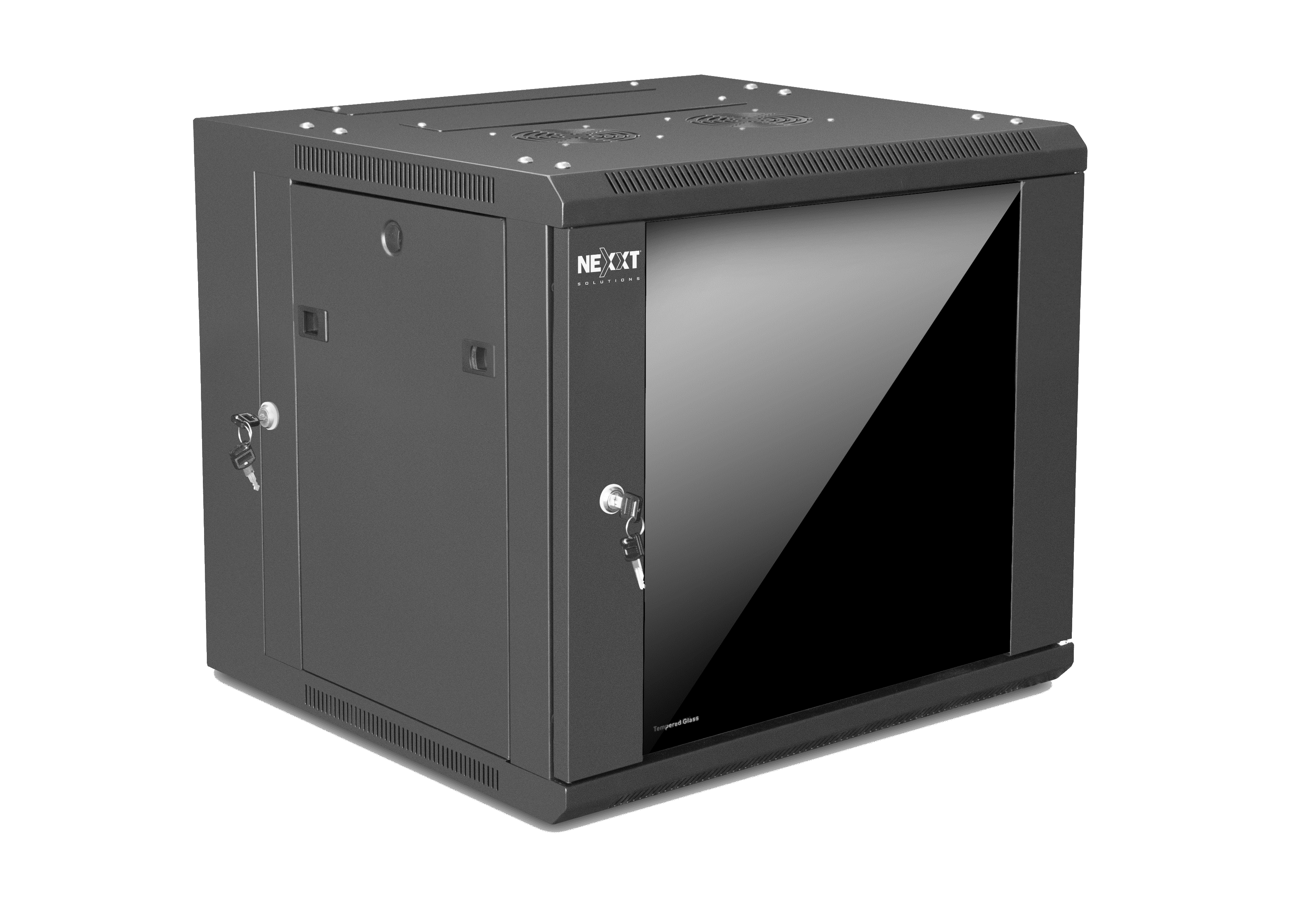 Rack Cerrado De Pared Nexxt 9U 19" Negro Epoxy Pcrweskd09U55Bk