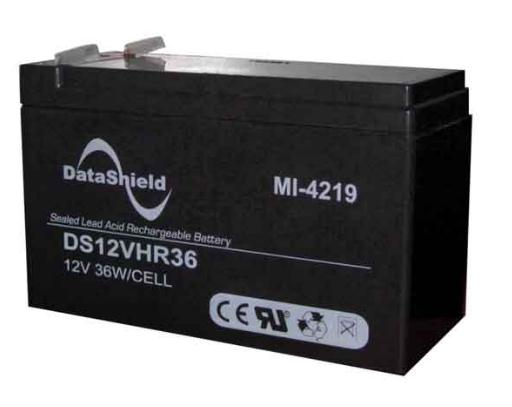 Bateria Para No Break Datashield Mi-4219 Color Negro 12 V 9 Ah