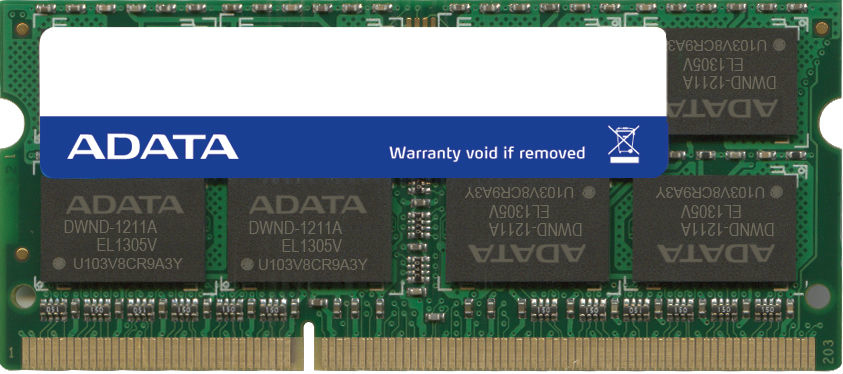 Memoria Sodimm Ddr3L Adata 4 Gb 1600 Mhz (Adds1600W4G11-S)