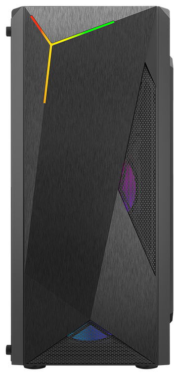 Gabinete Gamer Yaguaret Infinity Atx Ventana Negro Rgb Cginfinityygt