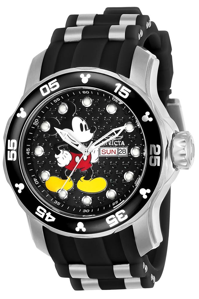 Reloj De Pulso Invicta Disney Limited Edition Men 48Mm Acero Stai