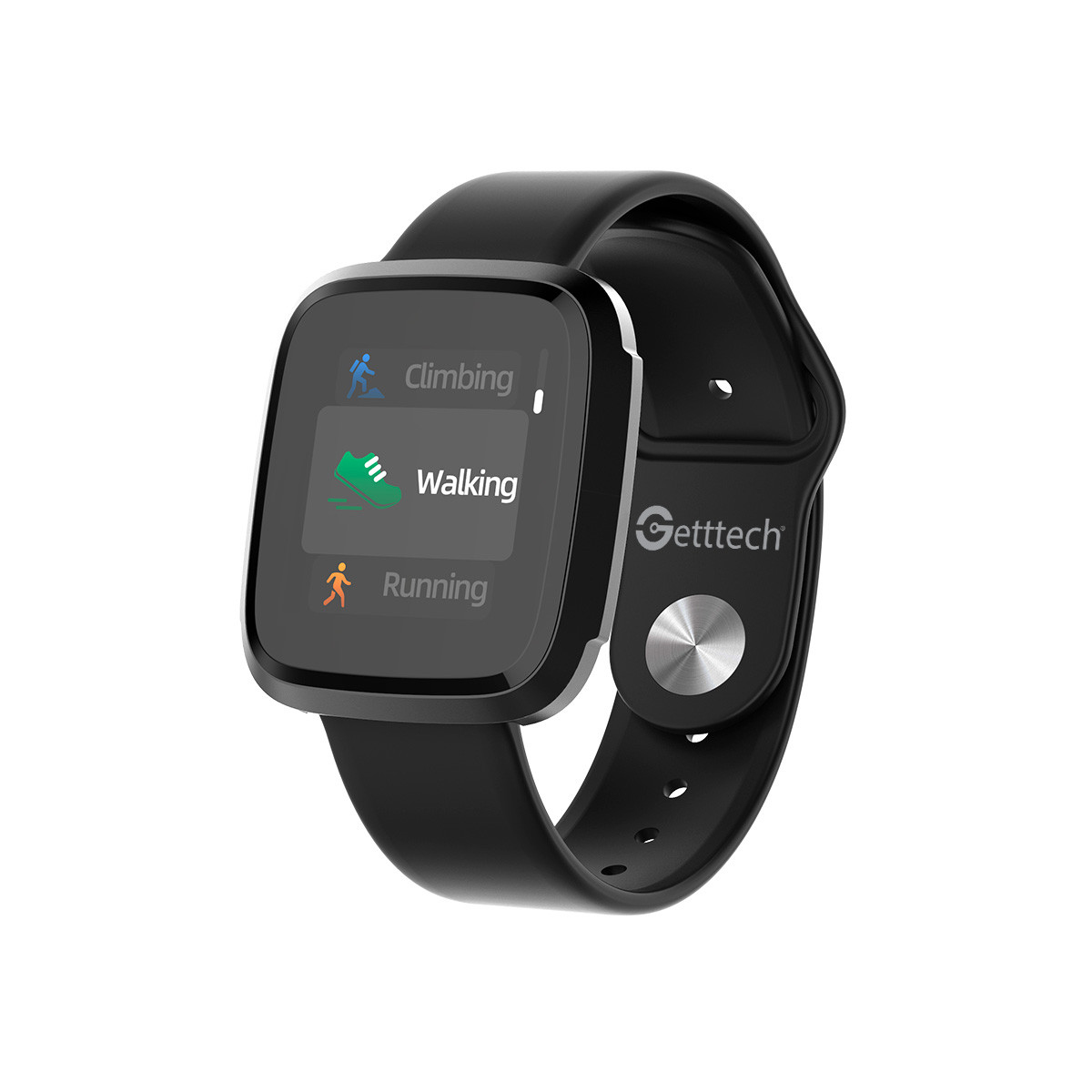 Smartwatch Getttech Gri-25701 Touch Bt 5.0 Sen Cardi/Notif/Ios/Android