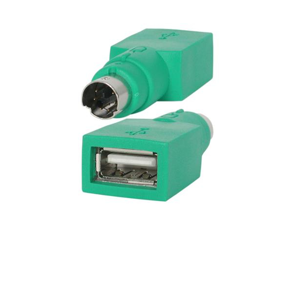 Adaptador Startech Ps/2 Macho A Usb A Hembra Verde Gc46Fm