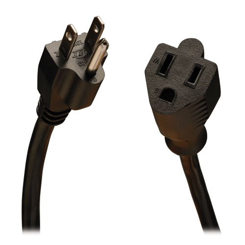 Cable Extension Alimentacion Tripplite 5-15P A 5-15R 10A 120V 7.62Mts
