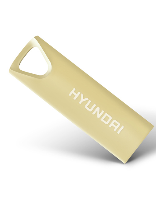 Memoria Usb Hyundai Bravo Deluxe 32Gb Metal Dorado U2Bk/32Gag