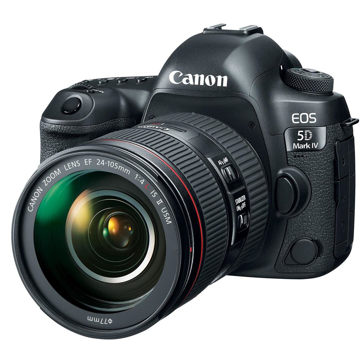 Camara Eos 5D Mark Iv Kit Con Ef 24-105Mm F/4L Is Usm