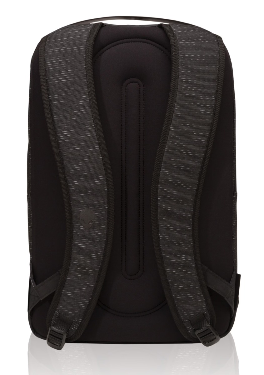 Mochila Gamer Dell Alienware Para Laptop 17 Pulgadas De Nylex Negro Aw323P-17