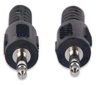 Cable Auxiliar Manhattan 3.5 M-M 0.9M Negro 393935