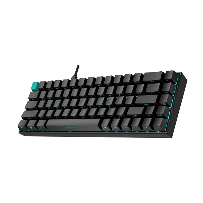 Teclado Mecánico Deepcool Kg722 65% Rgb Switch Red Alámbrico Usb-C 1.8Mts Negro R-Kg722-Bk0An4A-G