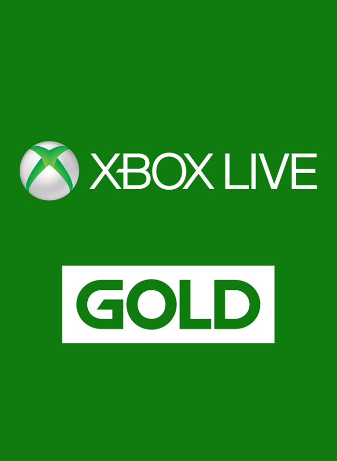 Tarjeta Xbox Live Membresia 12 Meses Gold 25J-00021