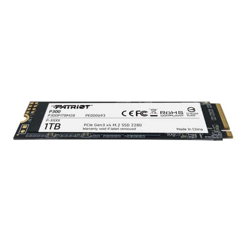 Unidad Ssd M.2 Patriot P300 1Tb 2280 Pcie Gen 3 P300P1Tbm28