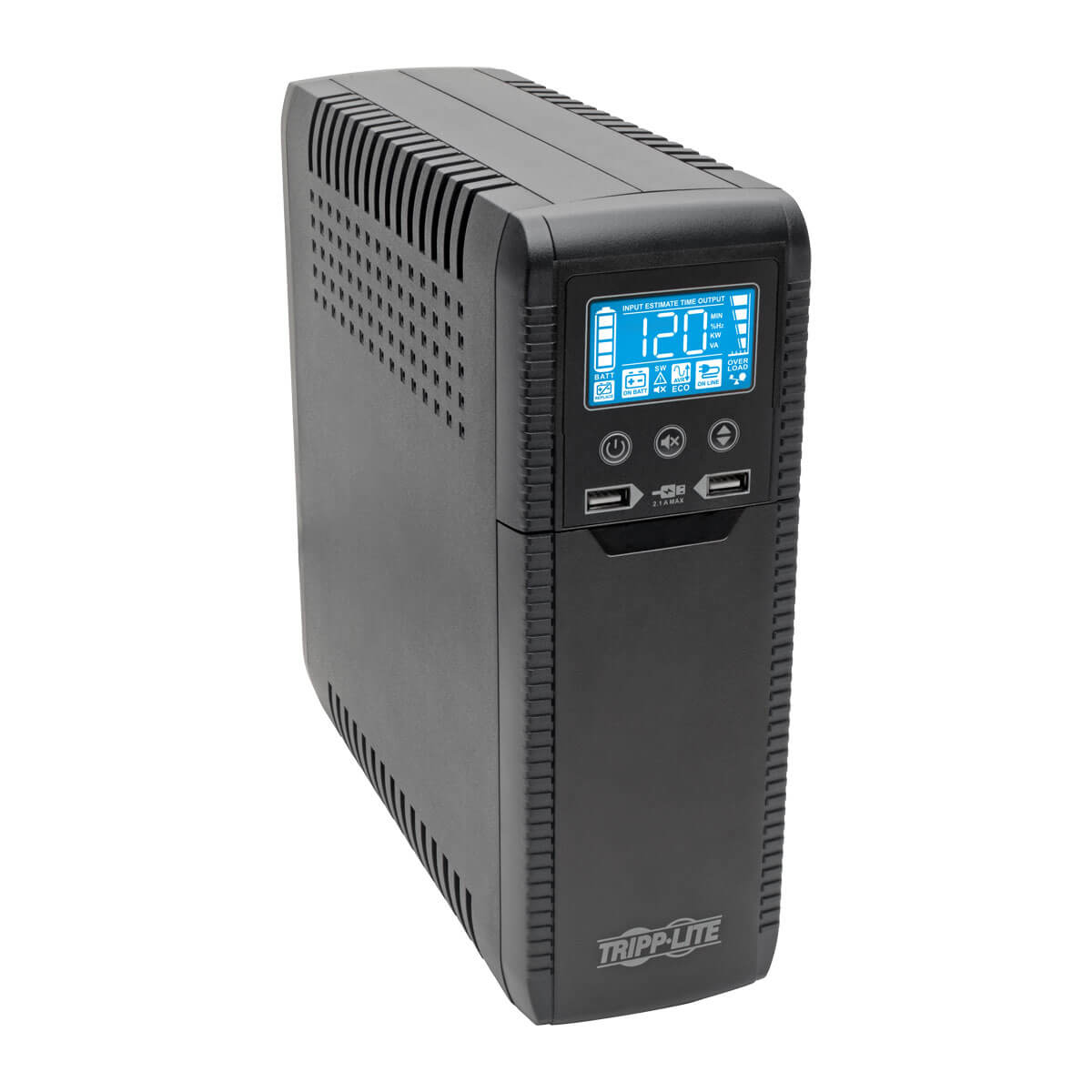 Nobreak Tripp Lite Eco1000Lcd 1000Va 600W 7H Negro Hogar Y Oficina