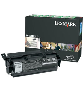 Toner Lexmark T650H11L Negro 25,000 Pag