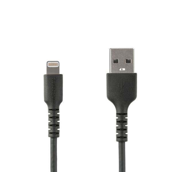 Cable Usb A Lightning Startech Certificado 2M Negro Rusbltmm2Mb