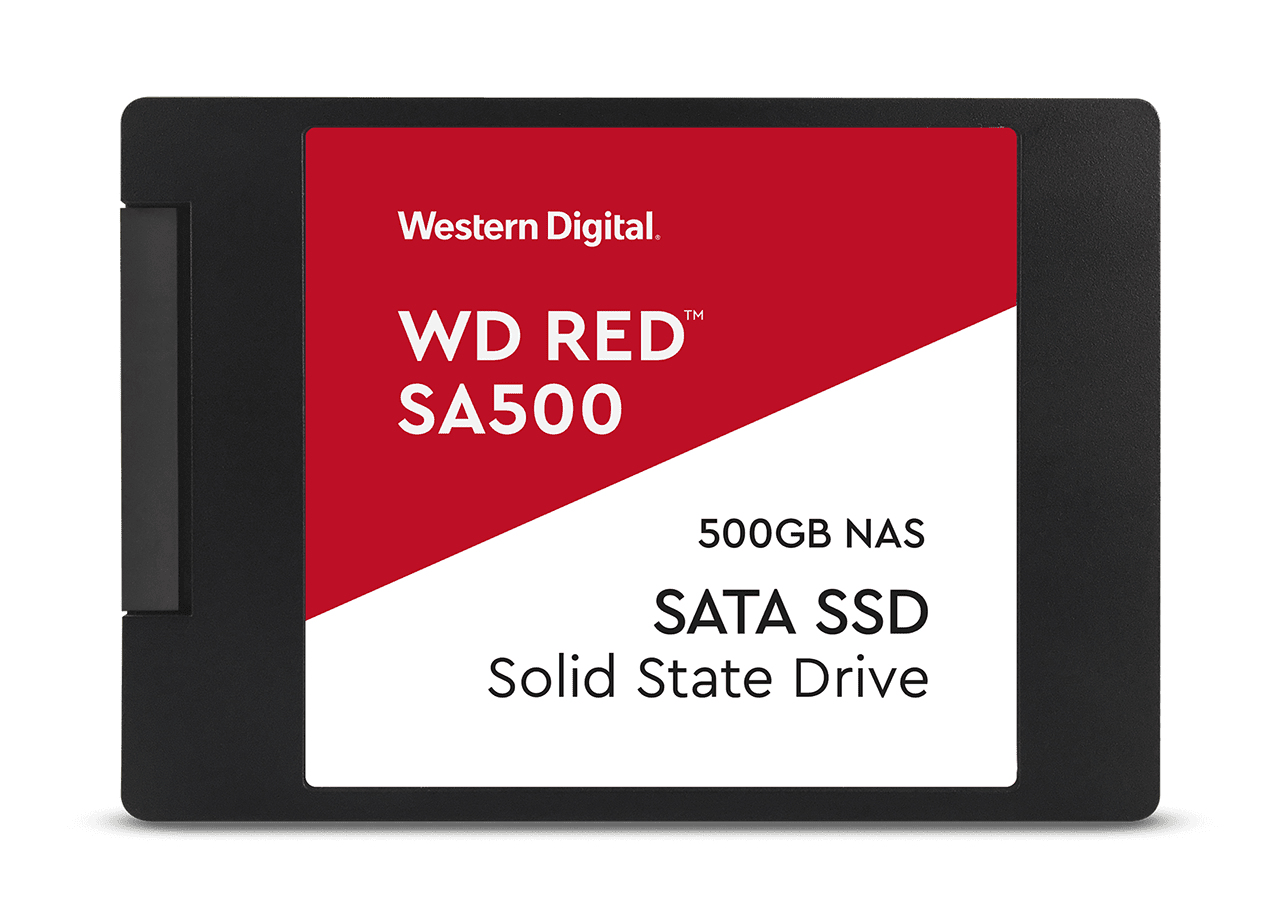 Ssd Western Digital Red Sa500 500Gb Sata 3 2.5" Negro Wds500G1R0A