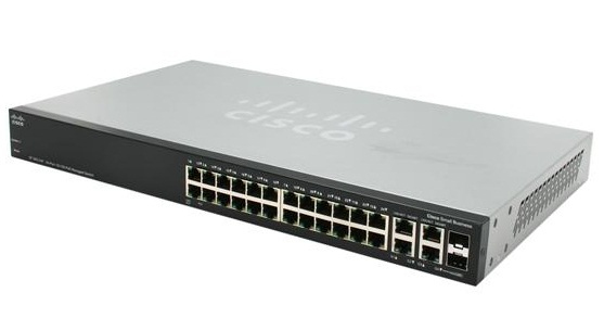 Switch Cisco Gigabit Ethernet Sf500-24P 24 Puertos 28.8Gbit/S