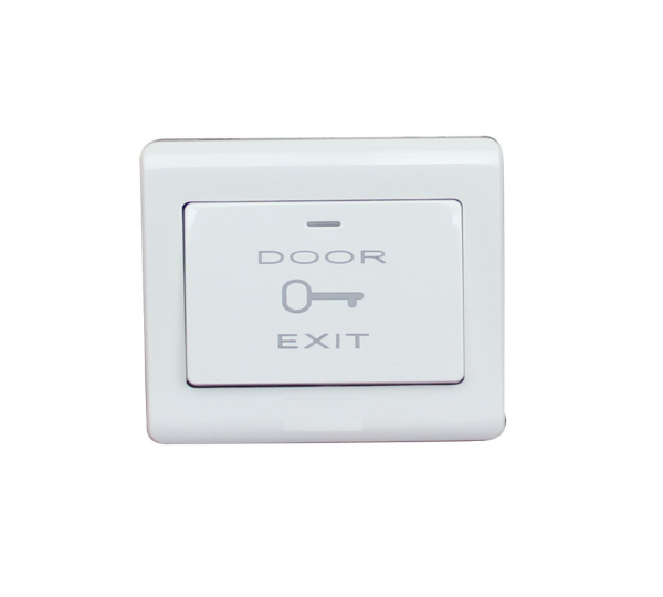 Boton De Salida Anviz An-Acck1 Exit Door Alambrico Blanco