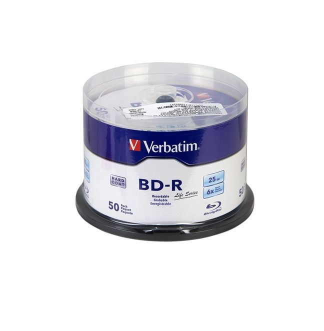 Bluray Bd-R Verbatim Campana Con 50 25Gb 6X Vb98172