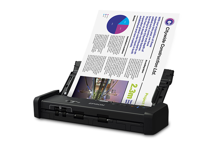 Scanner Epson Workforce Es-200, 600 X 600 Dpi, Escáner Color, Usb 3.0