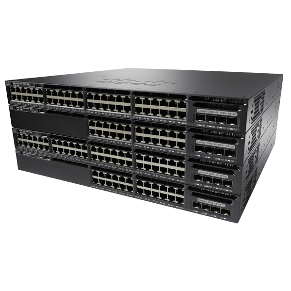 Switch Cisco Gigabit Ethernet 24 Ptos+4 Sfp Gestionado Ws-C3650-24Ts-S