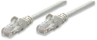 Cable Patch Cat6 2.0M(7.0F) Utp Gris Intellinet 334112