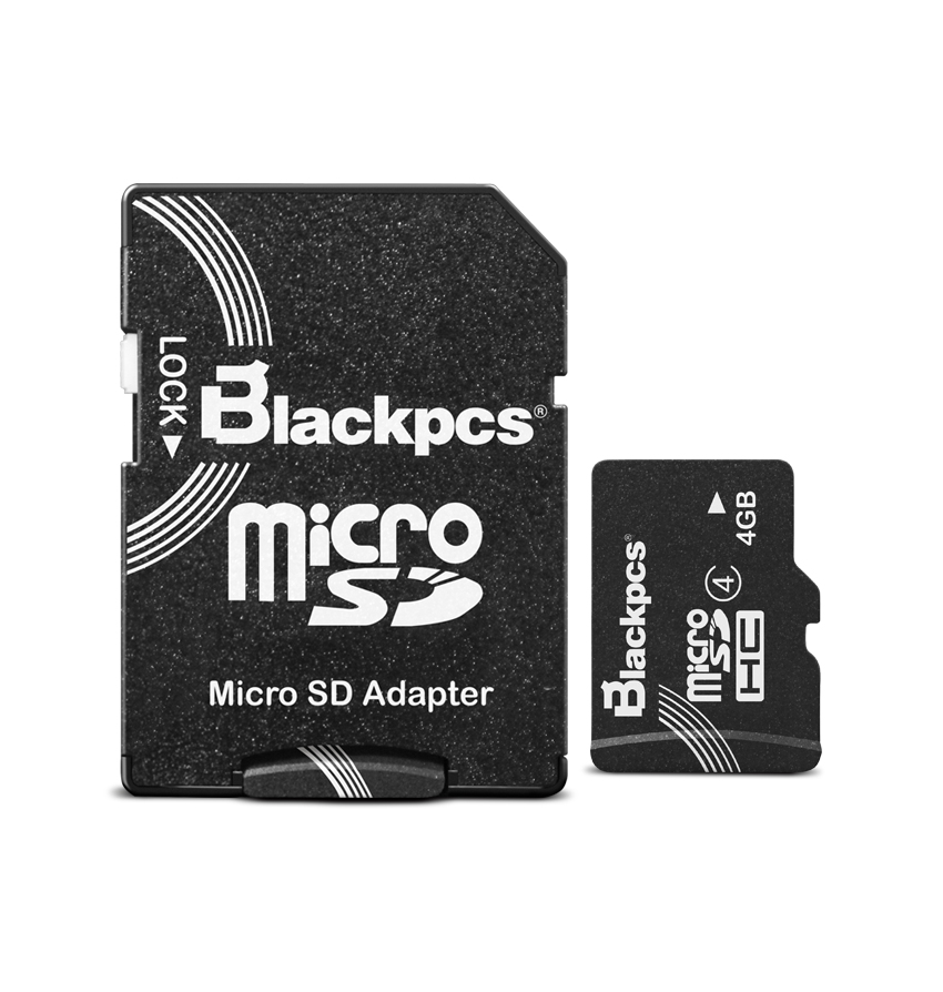 Memoria Micro Sdhc Blackpcs 4Gb Cl 4 (Mm4101-4)