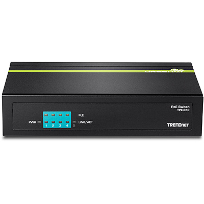 Switch Trendnet Fast Ethernet Tpe-S50 Poe 5 Puertos1 Gbit/S